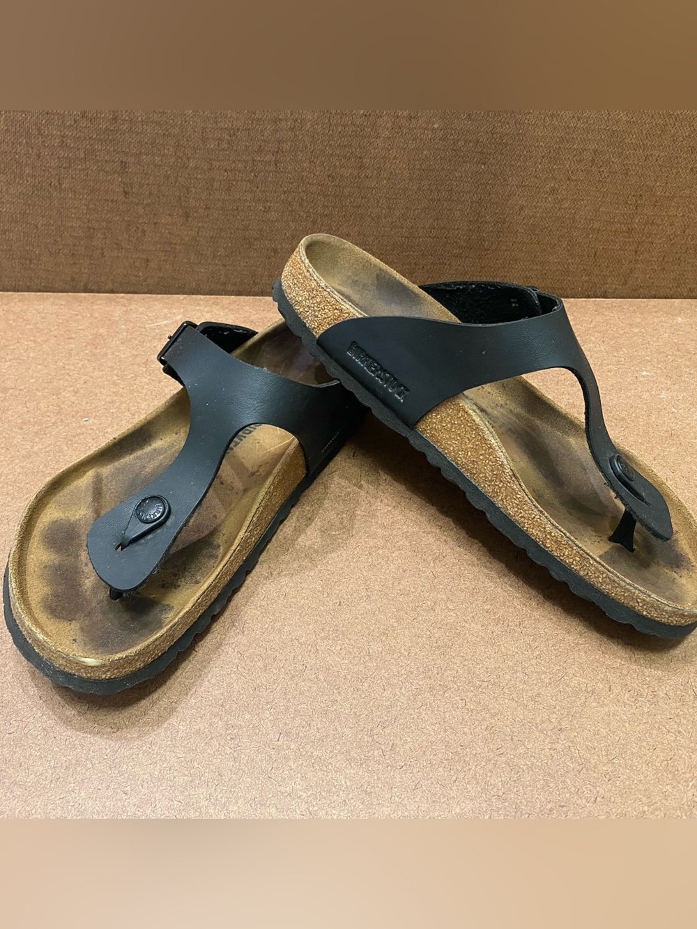 Birkenstock Gizeh Black Thong Sandals